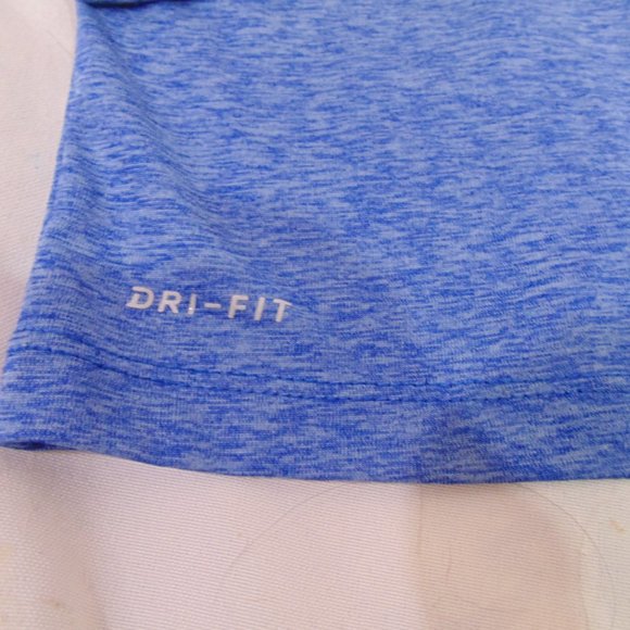 Nike Dri-Fit Just Do It Shirt Sz  24 MONTHS Baby Toddler Infant Long Sleeve Blue - Picture 2 of 4